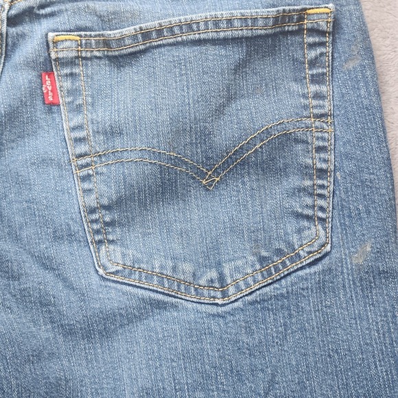 Levis Jeans 541 Mens 32x32 Blue Athletic Tapered Medium Wash Denim - Picture 10 of 16